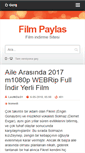 Mobile Screenshot of filmpaylas.net
